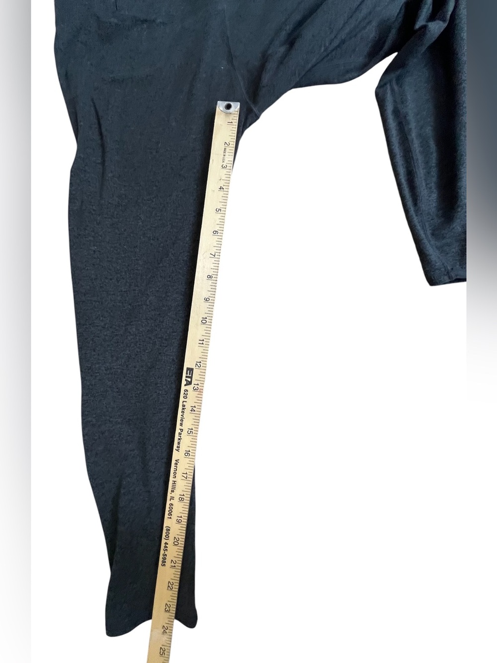 Vuori Charcoal High Rise Performance Leggings Sz Medium - Picture 4 of 7